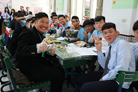日本石山高校訪六和高中 體驗台灣文化嚐小吃